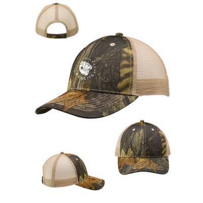 Woodland Camo Mesh Trucker Caps