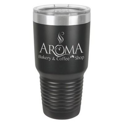 30 Oz. Polar Camel™ Black Insulated Tumbler