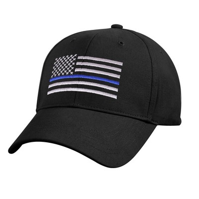 Kids' Low Profile Thin Blue Line Flag Cap