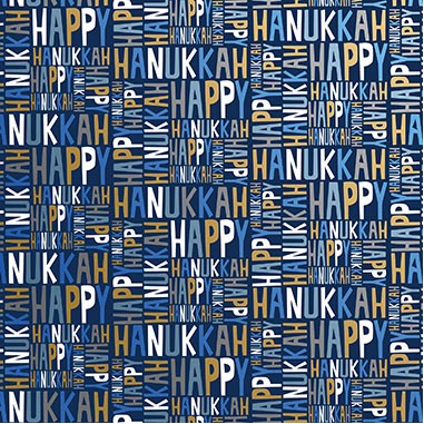 Happy Hanukkah Gift Wrap