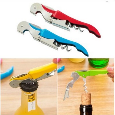 Waiters Corkscrew with Foil Cutter Professional Wine Bottle Opener Folding