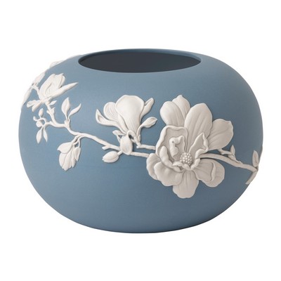 Wedgwood Magnolia Blossom Rose Bowl (6" Diameter)