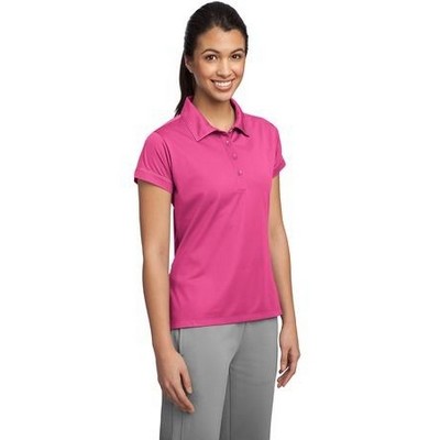 Sport-Tek® Ladies Contrast Micropique Sport-Wick® Polo Shirt