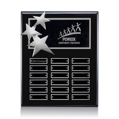 Constellation Vert P/Plaque - Black/Chrome 18 Plate