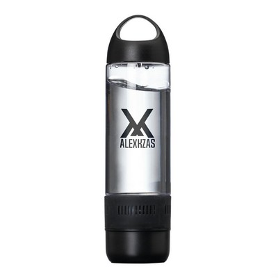 The Lombardy Bottle w/Wireless Speaker - Black