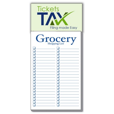 Add-On™ Business Card Magnet + Grocery Shopping List Pad