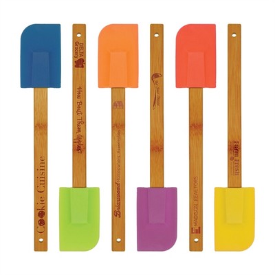 Silicone Spatula w/Bamboo Handle