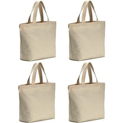 Bags: 12oz Heavy Natural Canvas tote bag 16" W X 16" H X 4.2" Bottom Gusset,Tote shopping bag