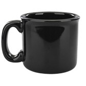 15 Oz. Black Yosemite Campfire Mug