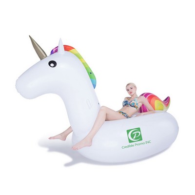 Giant Inflatable Unicorn Pool Float