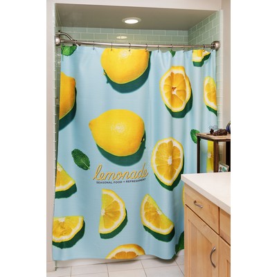 Waffle Weave Shower Curtain