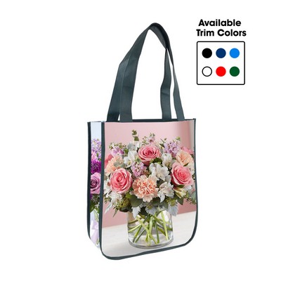 Deluxe 9" Laminated Tote