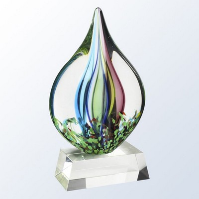 Coral Award w/Clear Base