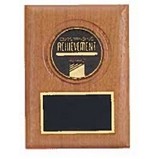 CAM Series American Walnut Plaque w/CAM Medallion (5"x 7")