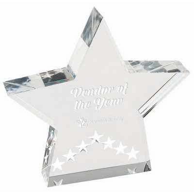 5" Silver Star Performer Acrylic