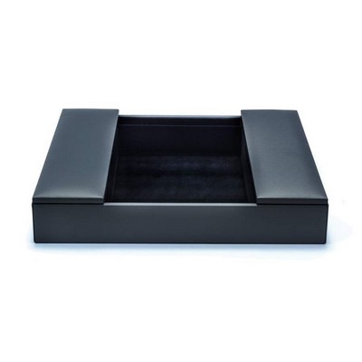 Leatherette Navy Blue Conference Room Organizer