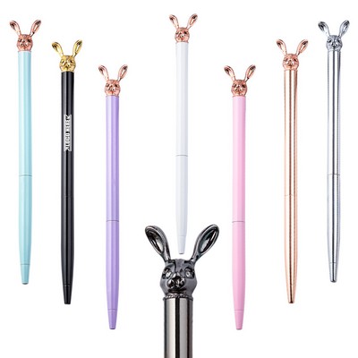 Rabbit Shaped Metal Pen