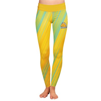 Custom Dye Sublimated Yoga Leggings - USA MADE