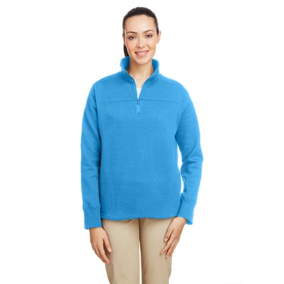 NAUTICA Ladies' Anchor Quarter-Zip Pullover