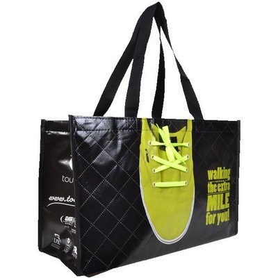 Fashion Laminated Shopper Bag (14"x 16"x 6")