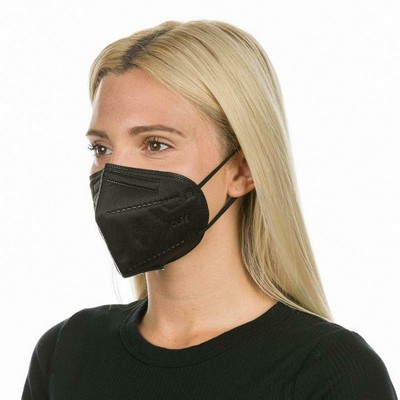 5 Layer Black, KN95 Face Mask ***Domestic Inventory Available***