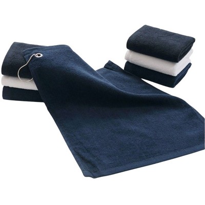 Microfiber Golf Towel with Metal Grommet and Clip