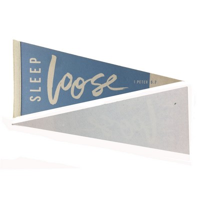 Custom Promo Felt Pennant Flag