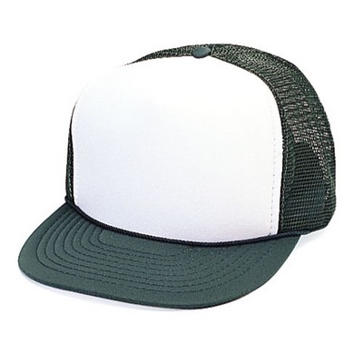 Summer Mesh Cap w/Plastic Snap Closure