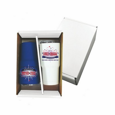 20 oz. Halcyon® Tumbler Gift Set, Full Color Digital