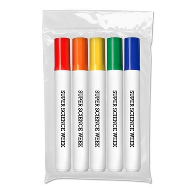 Liqui-Mark® Washable Markers 5 Pack - USA Union Made