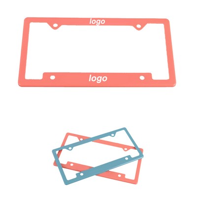 PVC License Plate Frame