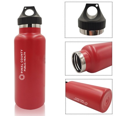 Branded Slate Vaccuum Tumbler