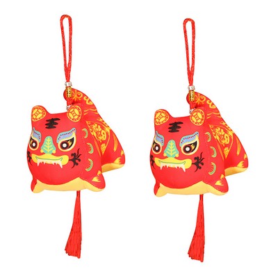 Plush Zodiac Tiger Ornaments for New Year