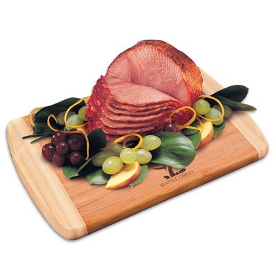 Honey Cured Spiral-Sliced Boneless Ham w/Bamboo Cutting Board