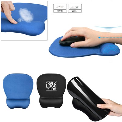 Mouse Pad With Wrist Support