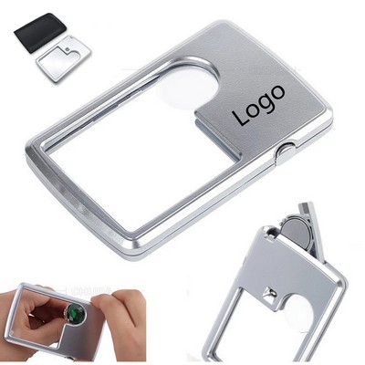 Square LED Magnifying Glass