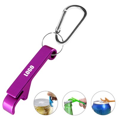 Multi Aluminum Bottle Opener Carabiner