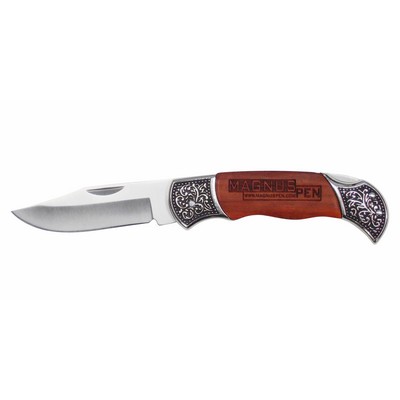 Rosewood handle Pocket Knife (3-5 Days)