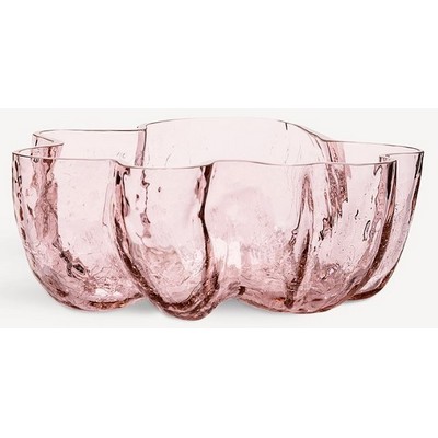 Pink Crackle Bowl