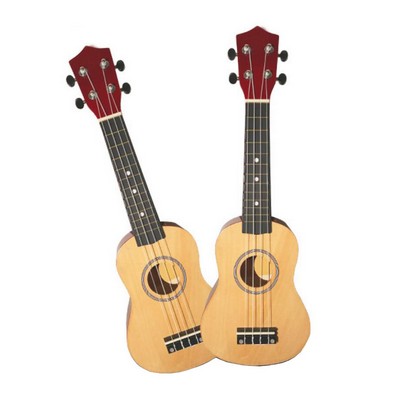 21" Basswood Ukulele for Beginner Colorful Small Guitar with Bag