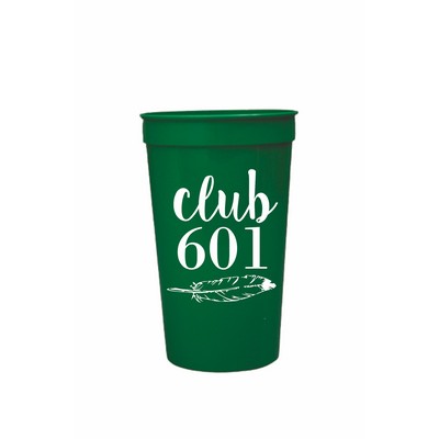 22 Oz. Green Stadium Cup