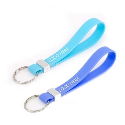 Silicone Bracelet Keychain