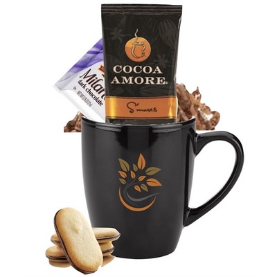 Smore's Cocoa & Cookie Gift Mug