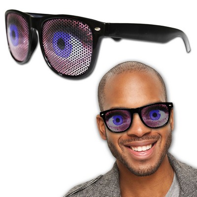 Big Blue Eye Billboard Sunglasses