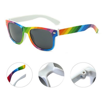 Rainbow Retro Sunglasses