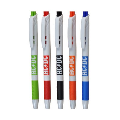 Plastic Click Top Ball Point Pen