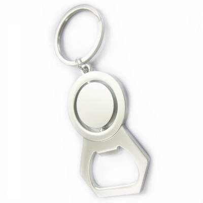 Spinning Bottle Opener Keychain