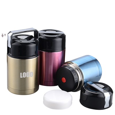 1000ml Stainless Steel Food Cups Mug