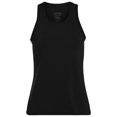 Augusta Girls' Polyester Spandex Racer Tank