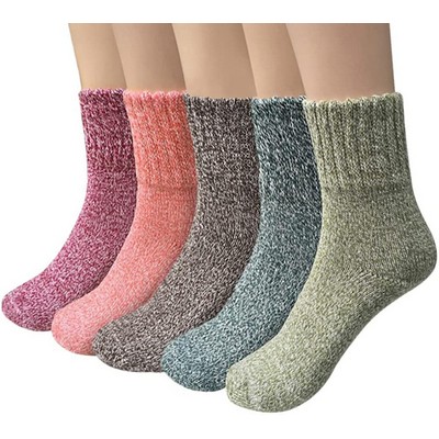 Women Wool Casual Sports Winter Socks